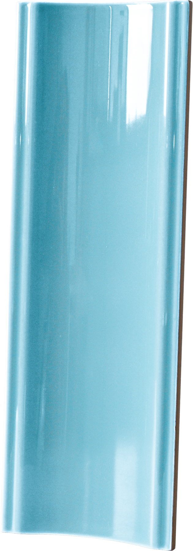 Duna – Azzurro Medio Concava, Glossy