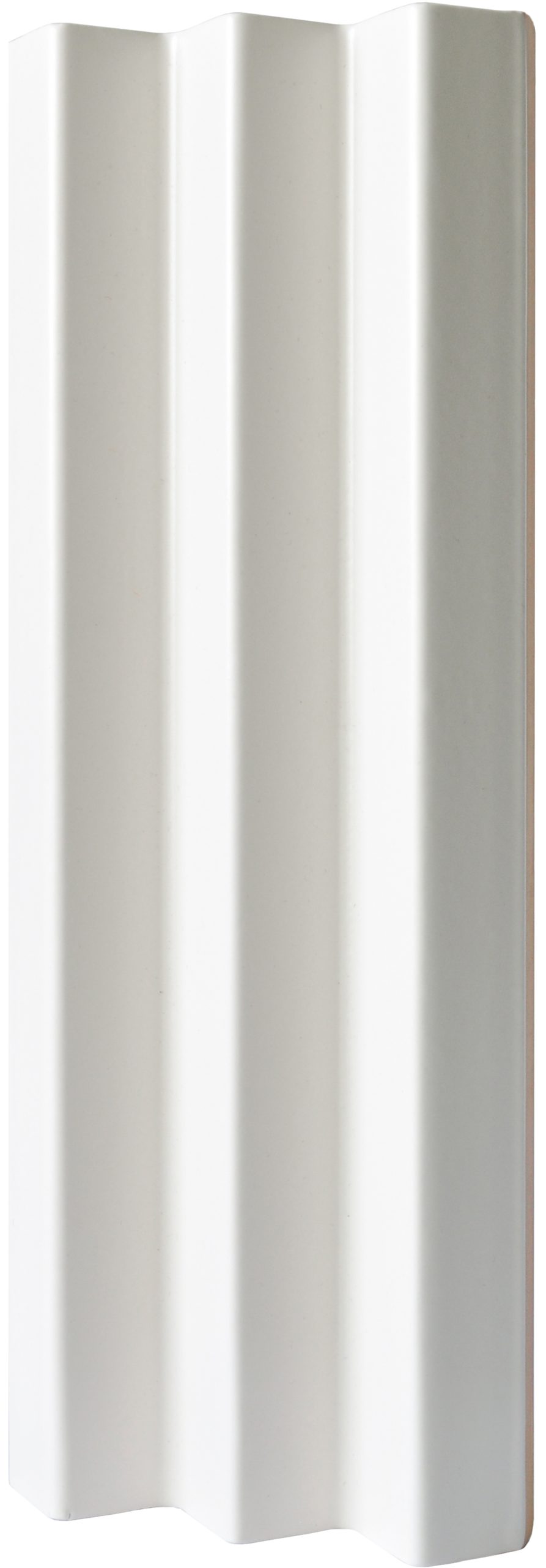 Plissé – Bianco, Glossy