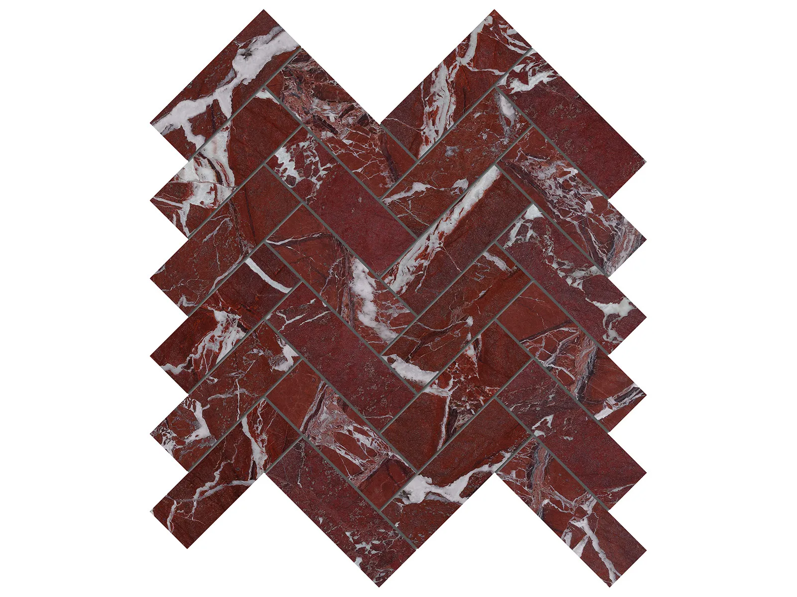 Tuscano Rosso – herringbone 1.25×4